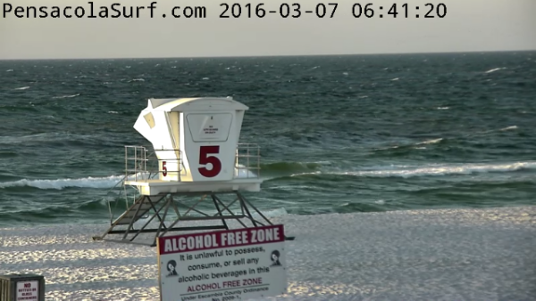 Monday Sunrise Beach and Surf Report 03/07/16