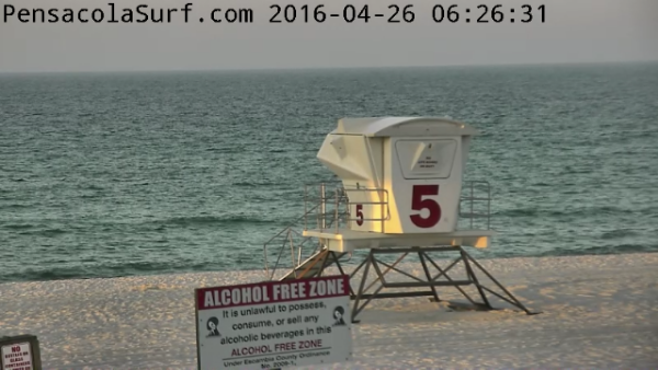 Tuesday Sunrise Beach and Surf Report 04/26/16