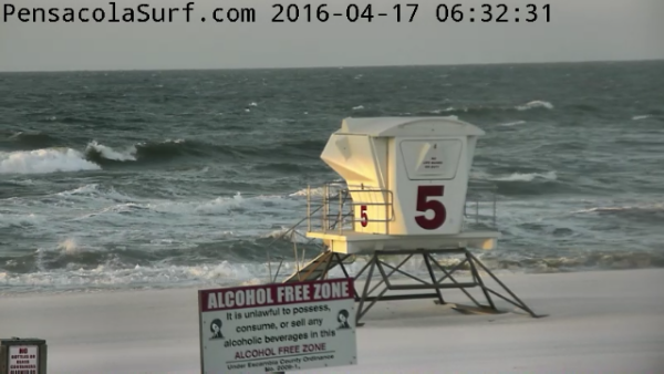 Sunday Sunrise Beach and Surf Report 04/17/2016