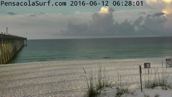 Sunday Sunrise Beach and Surf Report 06/12/2016