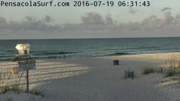 Tuesday Sunrise Beach and Surf Report 07/19/16