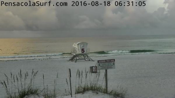 Thursday Sunrise Beach and Surf Report 08/18/16