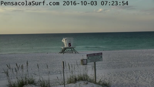 Monday Sunrise Beach and Surf Report 10/03/16