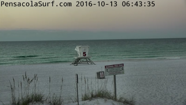 Thursday Sunrise Beach and Surf Report 10/13/16