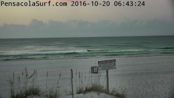 Thursday Sunrise Beach and Surf Report 10/20/16