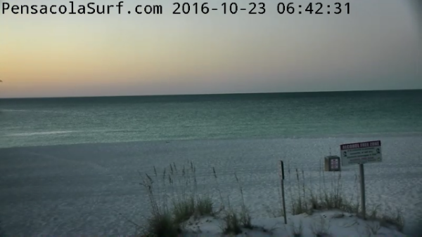 Sunday Sunrise Beach and Surf Report 10/23/2016 