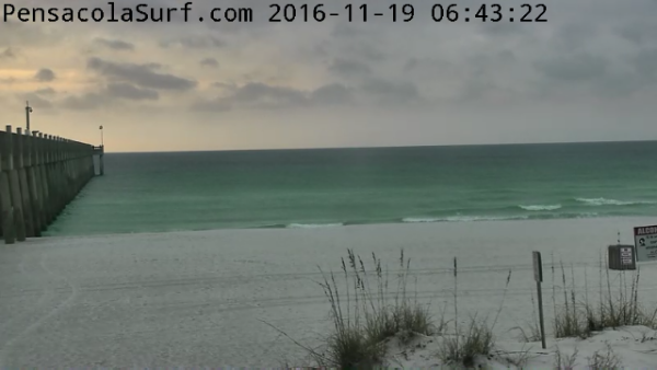 Saturday Sunrise Beach and Surf Report 11/19/2016 