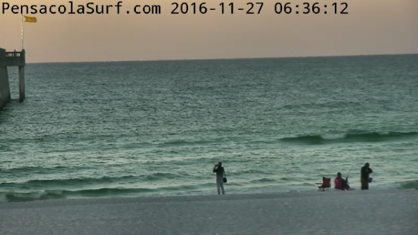 Sunday Sunrise Beach and Surf Report 11/27/2016 