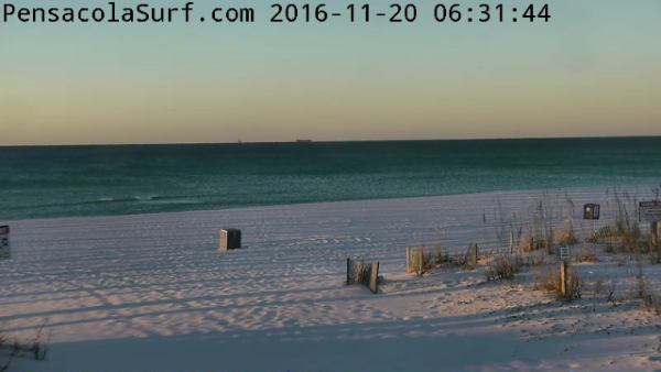 Sunday Sunrise Beach and Surf Report 11/20/2016 