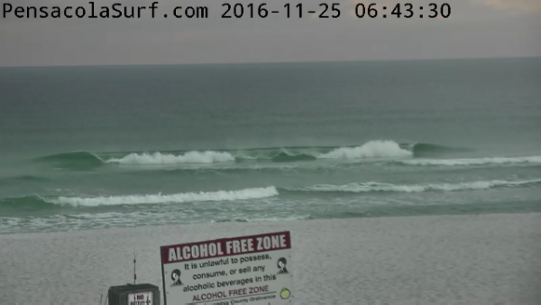 Friday Sunrise Beach and Surf Report 11/25/2016 