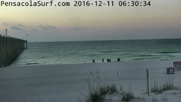 Sunday Sunrise Beach and Surf Report 12/11/2016 