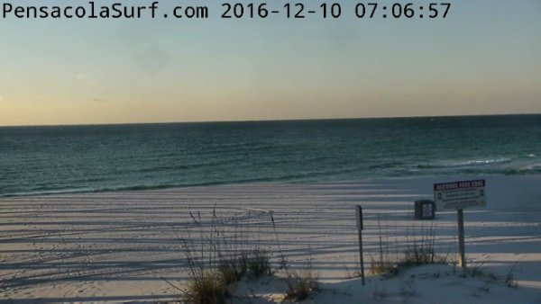 Saturday Sunrise Beach and Surf Report 12/10/2016 