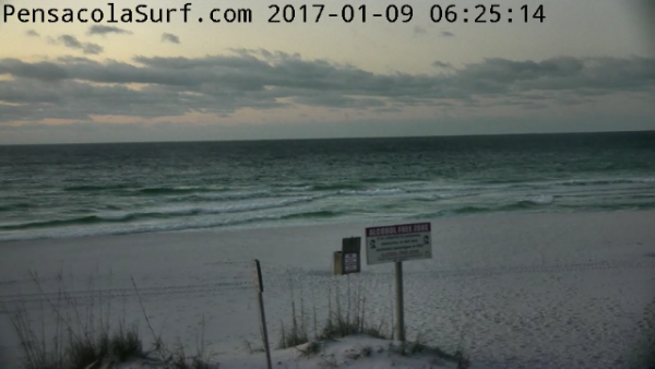 Monday Sunrise Beach and Surf Report 01/09/17