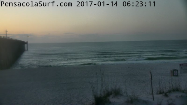 Saturday Sunrise Beach and Surf Report 01/14/17