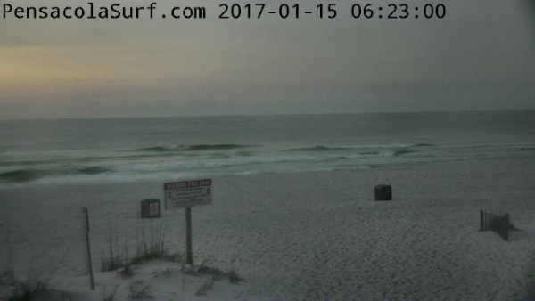 Sunday Sunrise Beach and Surf Report 01/15/17