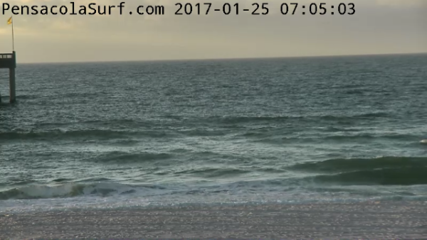 Wednesday Sunrise Beach and Surf Report 01/25/17