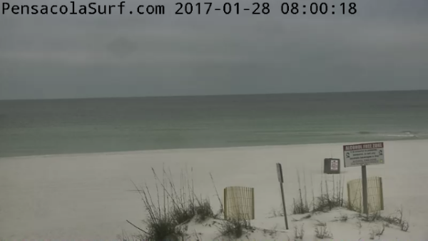 Saturday Sunrise Beach and Surf Report 01/28/2017 