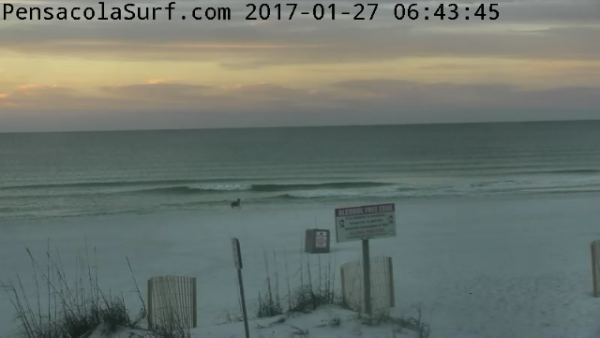 Friday Sunrise Beach and Surf Report 01/27/2016 