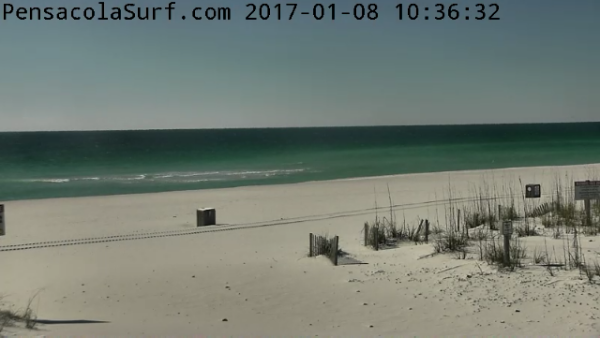 Sunday Mid Morning Beach and Surf Report 01/08/2017 