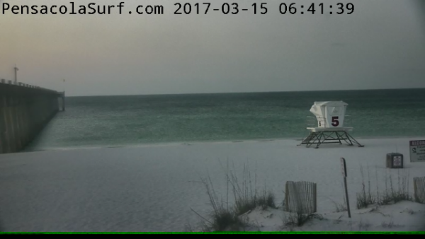 Wednesday Sunrise Beach and Surf Report 03/15/2017