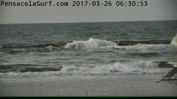 Sunday Sunrise Beach and Surf Report 03/26/2017