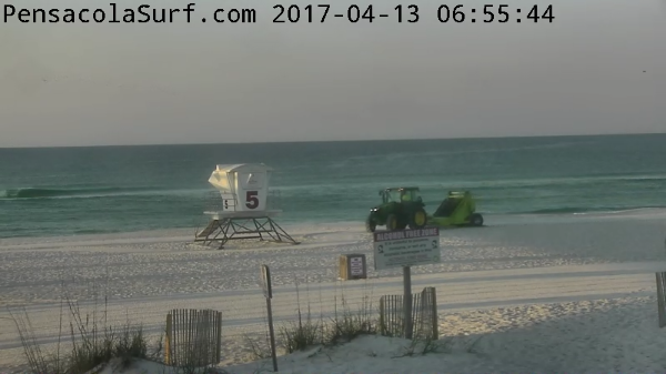 Thursday Sunrise Beach and Surf Report 04/13/17