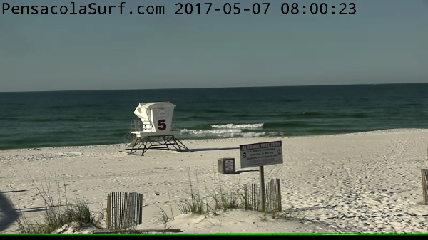 Sunday Sunrise Beach and Surf Report 05/07/2017 