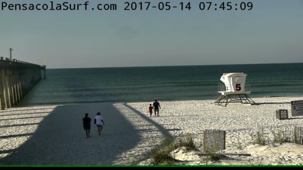 Sunday Sunrise Beach and Surf Report 05/14/2017