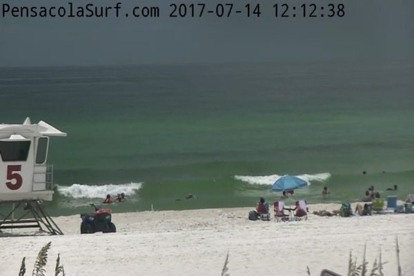 Friday Noon Beach and Surf Report 7/14/17