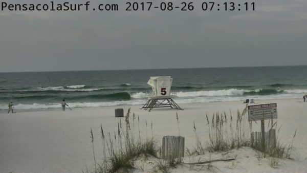 Saturday Morning Beach and Surf Report 8/26/17