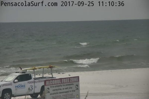 Monday Mid-day Beach and Surf Report 9/25/17