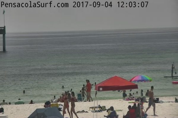 Monday Labor Day Noon Beach and Surf Update 9/4/17