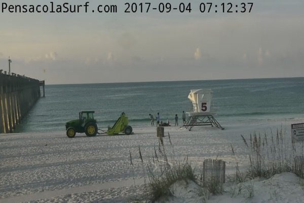 Monday Labor Day Morning Beach and Surf Report 9/4/17