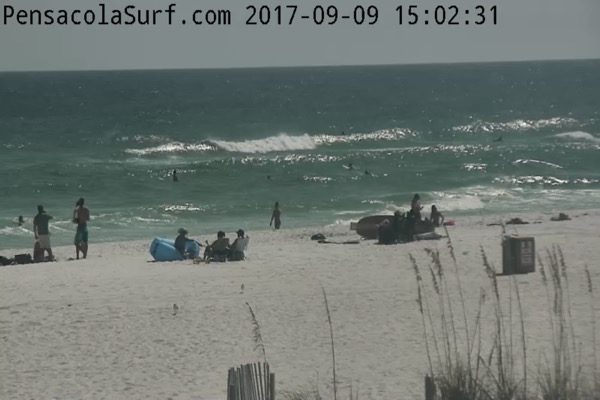 Mid-afternoon Beach and Surf Update 9/9/17