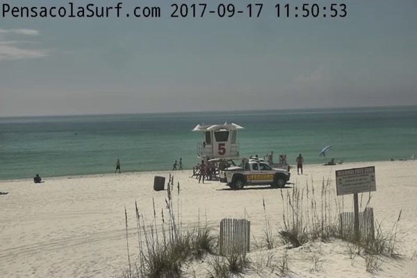 Sunday Noon Beach and Surf Report 9/17/17