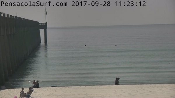 Thursday Mid-day Beach and Surf Report 9/28/17