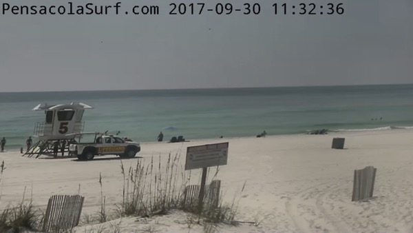 Saturday Noon Beach and Surf Report 9/30/17