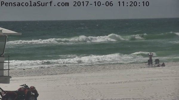 Friday Noon Beach and Surf Report 10/6/17