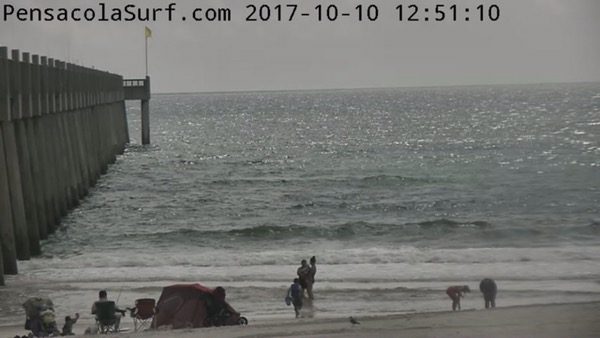 Tuesday afternoon beach and surf report 10/10/17