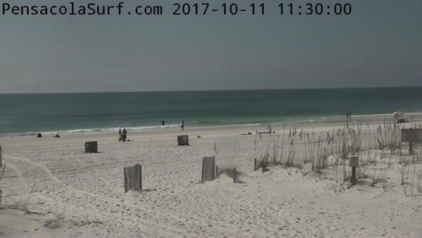 Wednesday Noon Beach and Surf Report 10/11/17