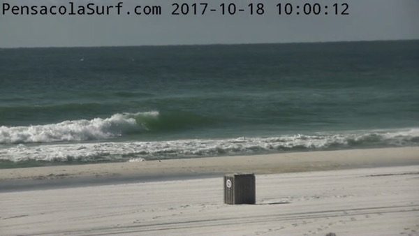 Wednesday Mid-Day Beach and Surf Report 10/18/17