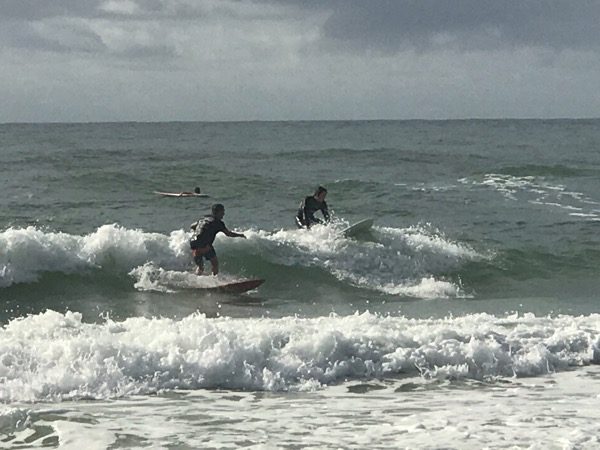 Saturday Mid-Morning Beach and Surf Update 10/28/17