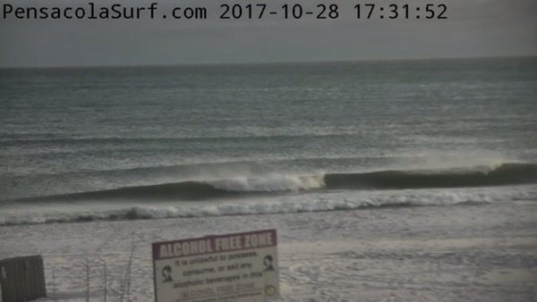 Saturday Evening Beach and Surf Report 10/28/17