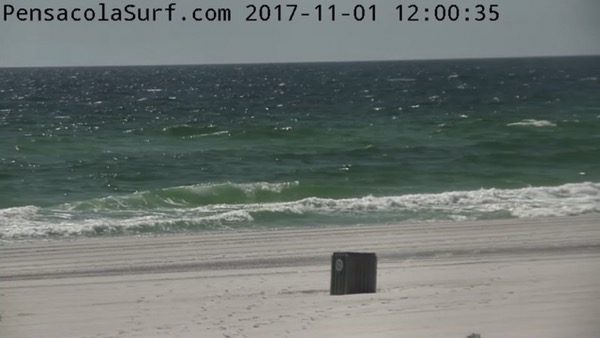 Wednesday Noon Beach and Surf Report 11/1/17