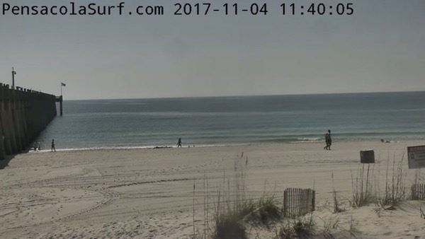 Saturday Noon Beach and Surf Report 11/4/17