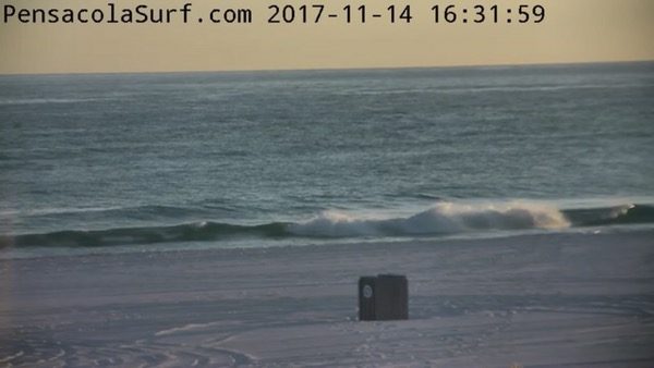 Tuesday Evening Beach and Surf Report 11/14/17