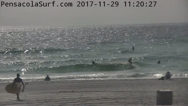 Wednesday Noon Beach and Surf Report 11/29/17