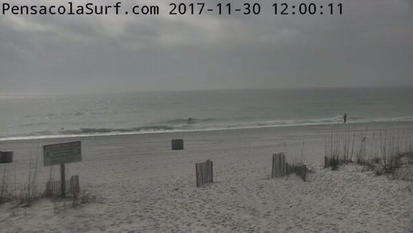 Thursday Noon Beach and Surf Update 11/30/17