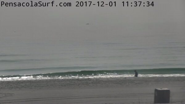 Friday Noon Beach and Surf Report 12/1/17