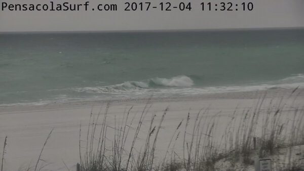 Monday Noon Beach and Surf Update 12/4/17